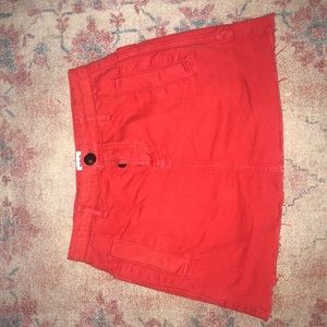 BDG coral mini skirt